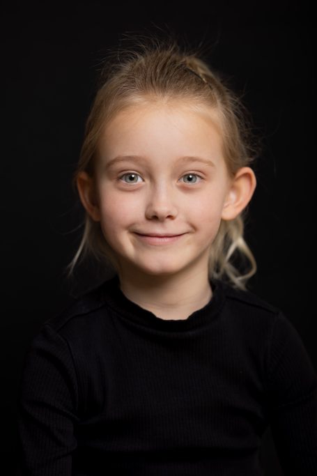 Portret shoot in Oosterbeek, foto's genomen in de studio van SamenFotografie.